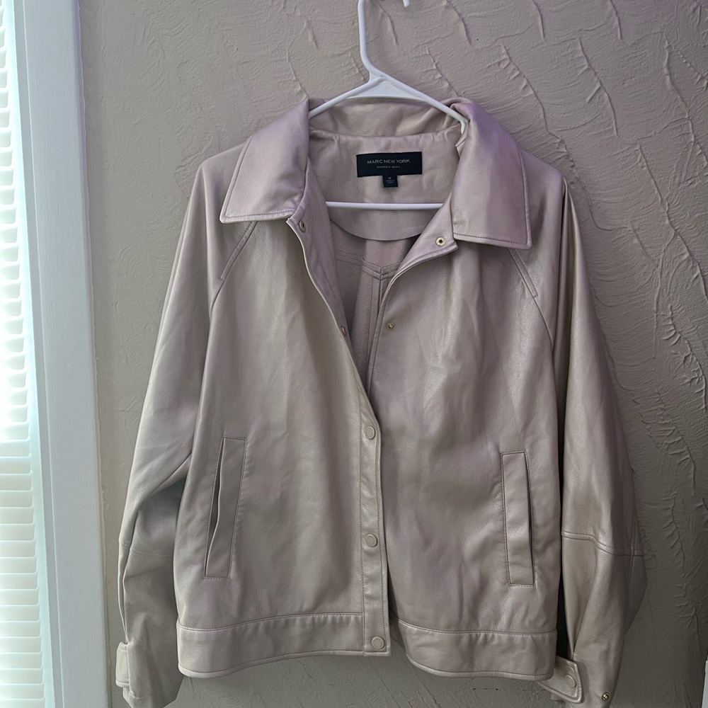Women's Shimmery Beige Jacket